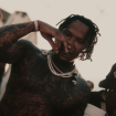 Moneybagg Yo wiping nose