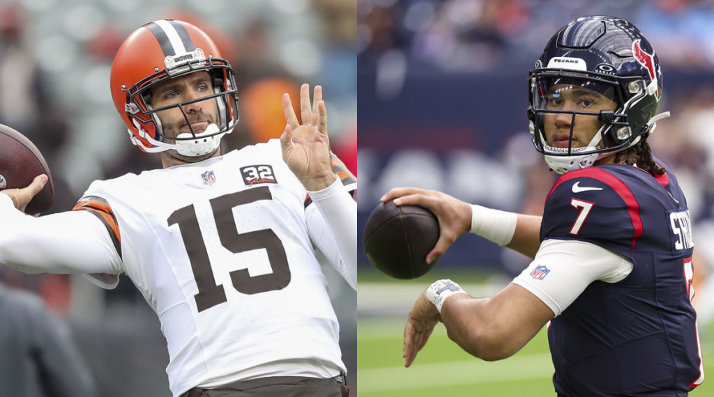 Browns QB Joe Flacco & Texans QB C.J. Stroud