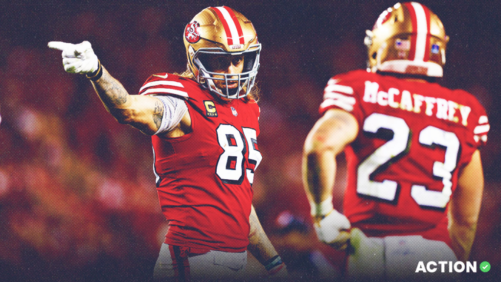 49ers TE George Kittle & RB Christian McCaffrey