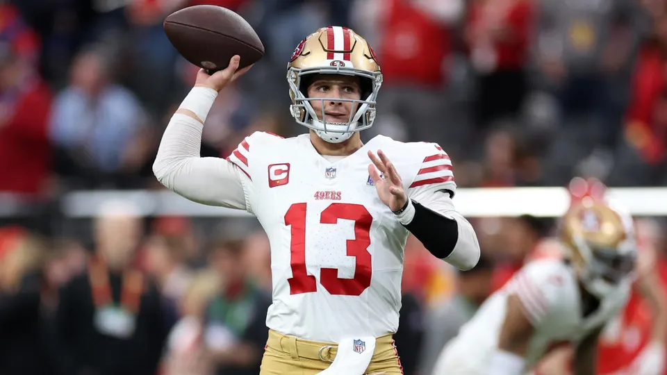 49ers QB Brock Purdy (Photo cred: Ezra Shaw/Getty Images)GETTY IMAGES